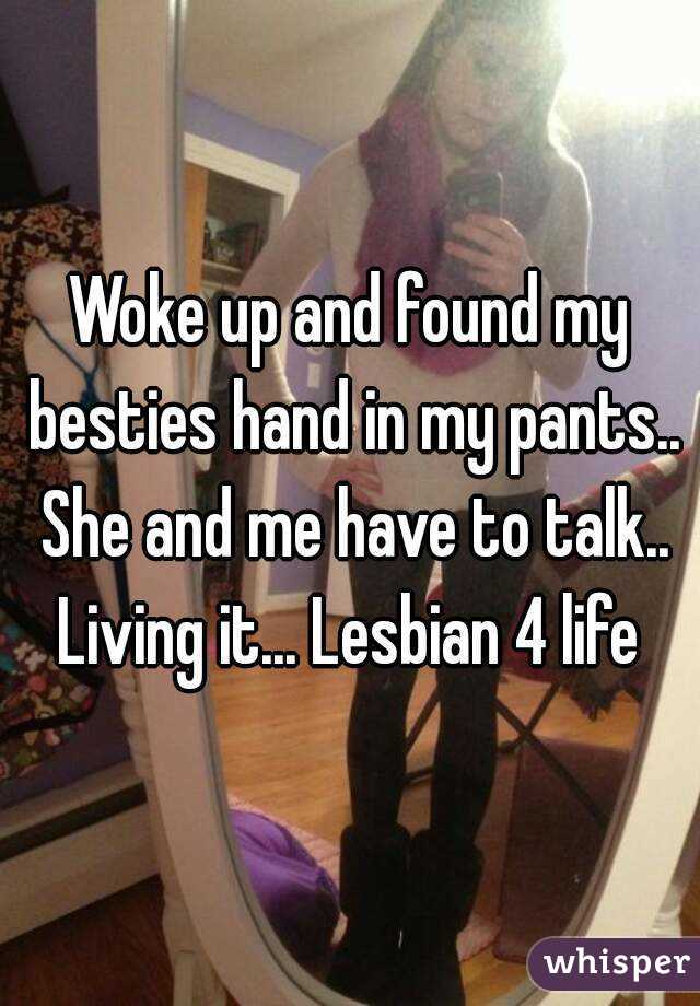 Lesbian hand down pants Fuck you pens
