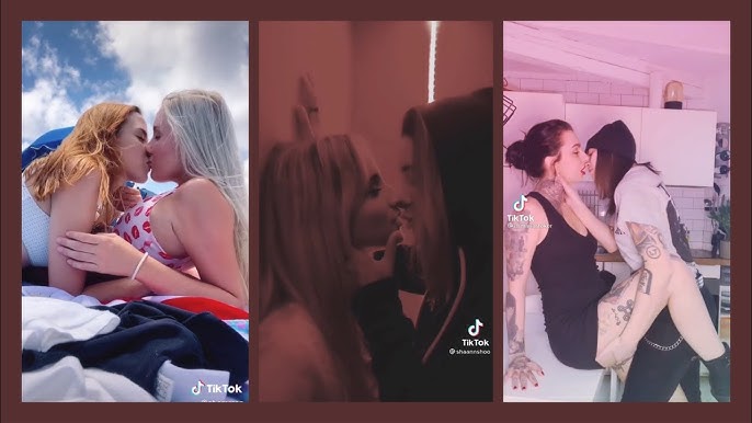 Lesbian kissing tiktok Jazlyn ray escort