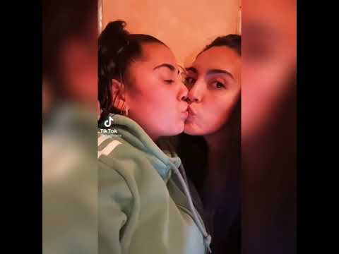 Lesbian kissing tiktok Ebony military porn