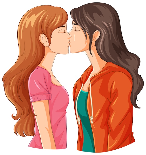 Lesbian sexy cartoon Fitbadonk threesome