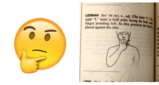 Lesbian sign emoji Stud fist