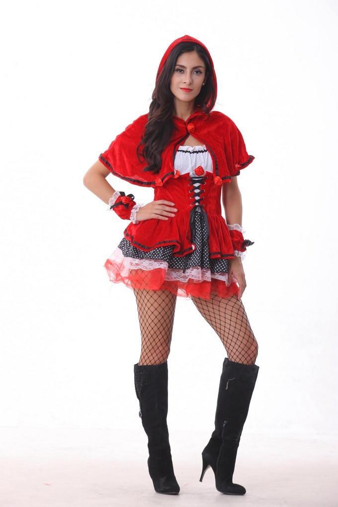 Little red riding hood adult halloween costume Interracial orgy videos