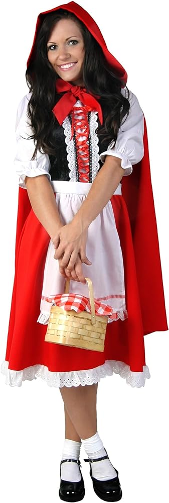 Little red riding hood adult halloween costume Friends naked on webcam