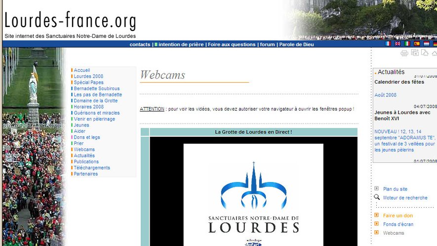 Lourdes france webcam Latex suit big tits