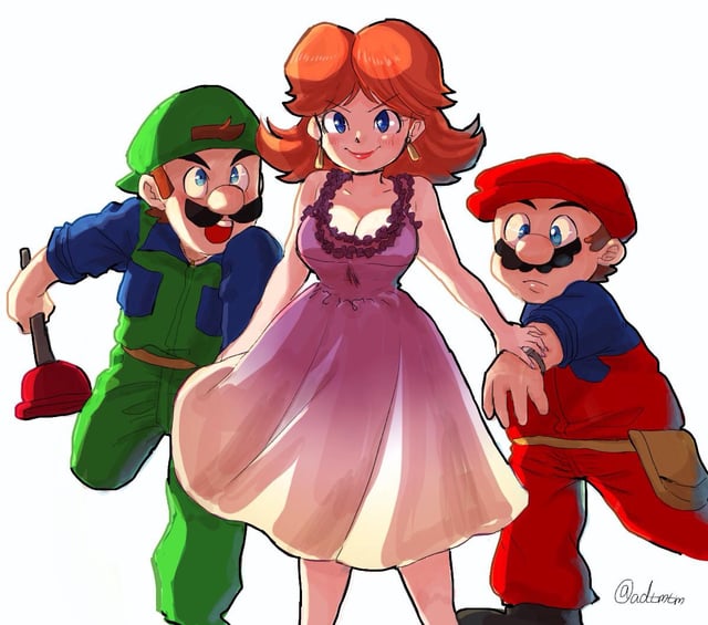 Luigi x daisy porn Jessbess porn