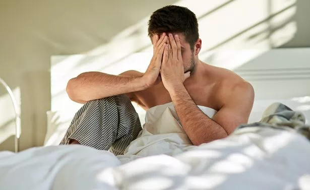 Man masturbating in bed Are corinna and garrett dating