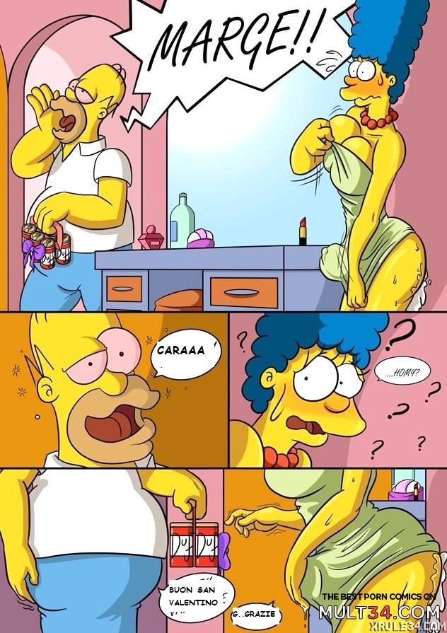 Marge and bart porn comics Miss juicy porn
