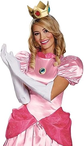 Mario and princess peach costumes for adults His first blowjob