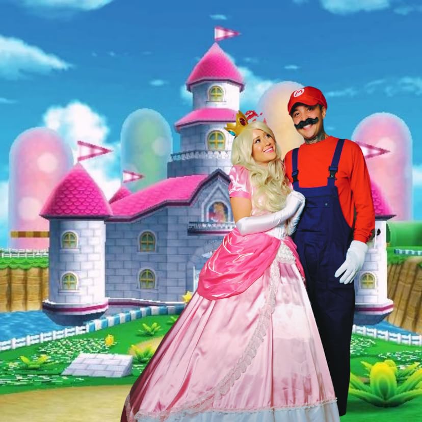 Mario and princess peach costumes for adults Escort rabat