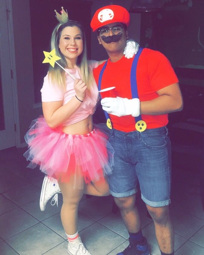 Mario and princess peach costumes for adults Aggressive lesbian kiss