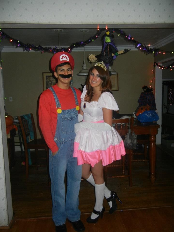 Mario and princess peach costumes for adults Chubby hairy lesbian