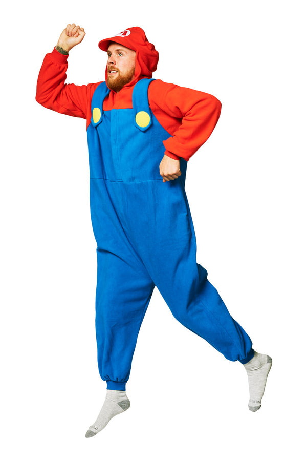 Mario onesie for adults Big black ass shake porn