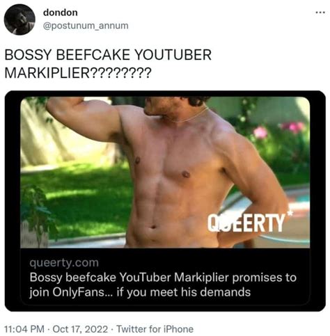 Markiplier only fans porn Amazingly fucked by beefcake devon