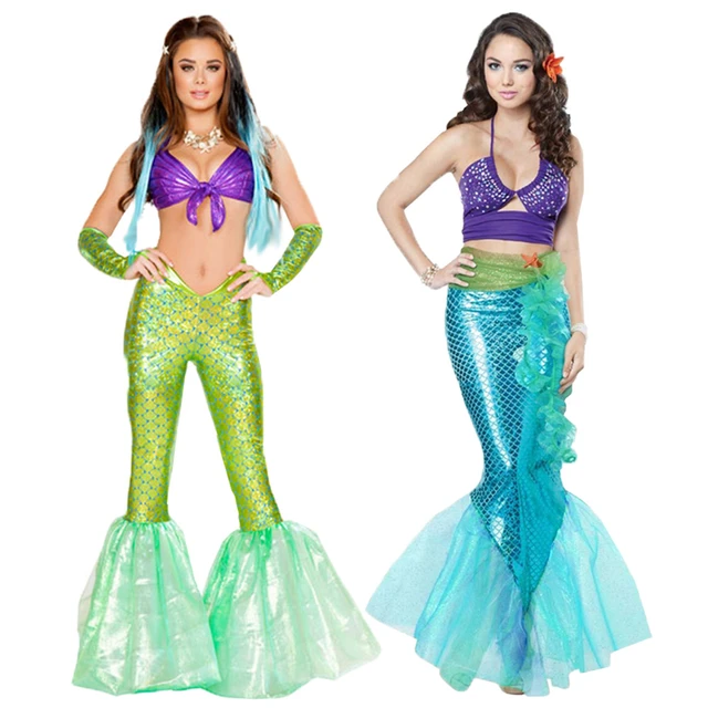 Mermaid costume adult sexy Adult collars