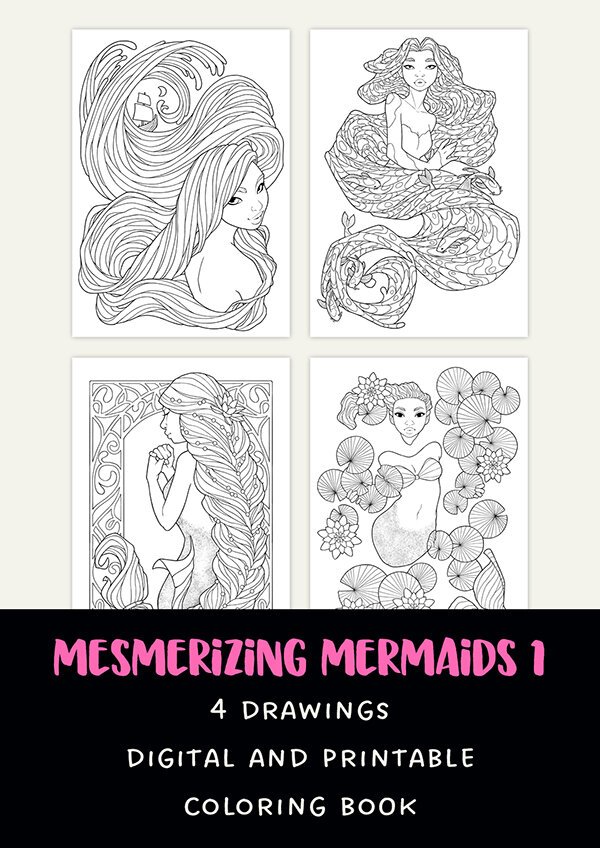Mermaid siren coloring pages for adults Videos pornos de masages