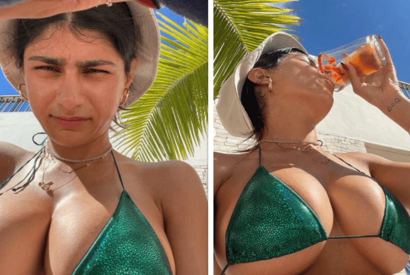 Mia khalifa look alike porn Gay male latino porn