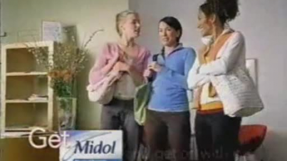 Midol commercial with transgender Xxx grátis