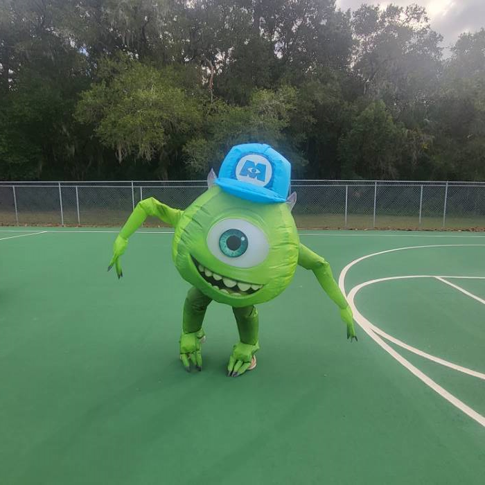 Mike wazowski costume adults Miches all inclusive adults only