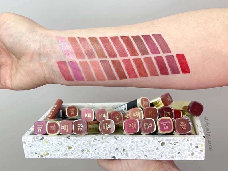 Milani color fetish matte lipstick swatches Porn star luscious lopez