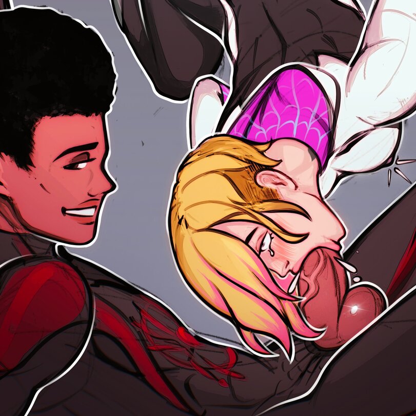 Miles morales x spider gwen porn Perky little things porn