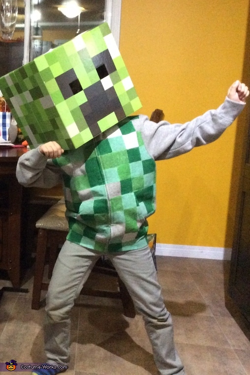 Minecraft creeper costume adult Free teen hd porn