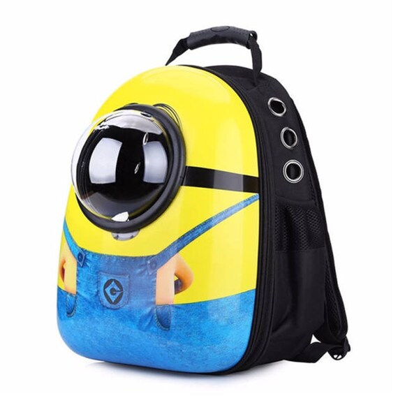 Minion backpack for adults Latina strapon lesbian porn