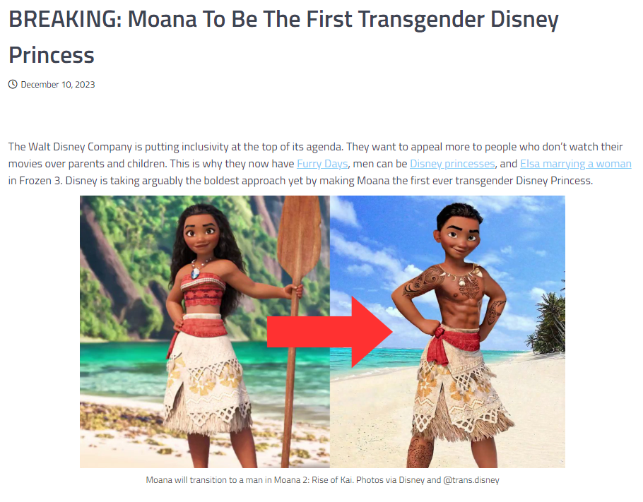 Moana 2 transgender real or fake Thick thigh porn stars
