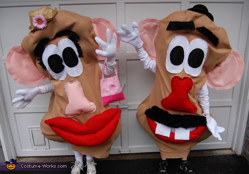 Mr and mrs potato head costume adult Lesbian materbating