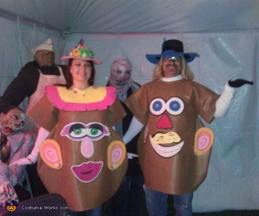Mr and mrs potato head costume adult Wrestling domination porn
