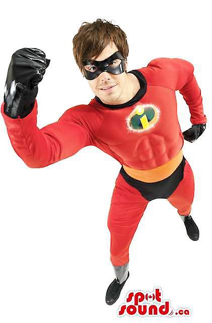 Mr incredible adult costume Messi jersey adult small
