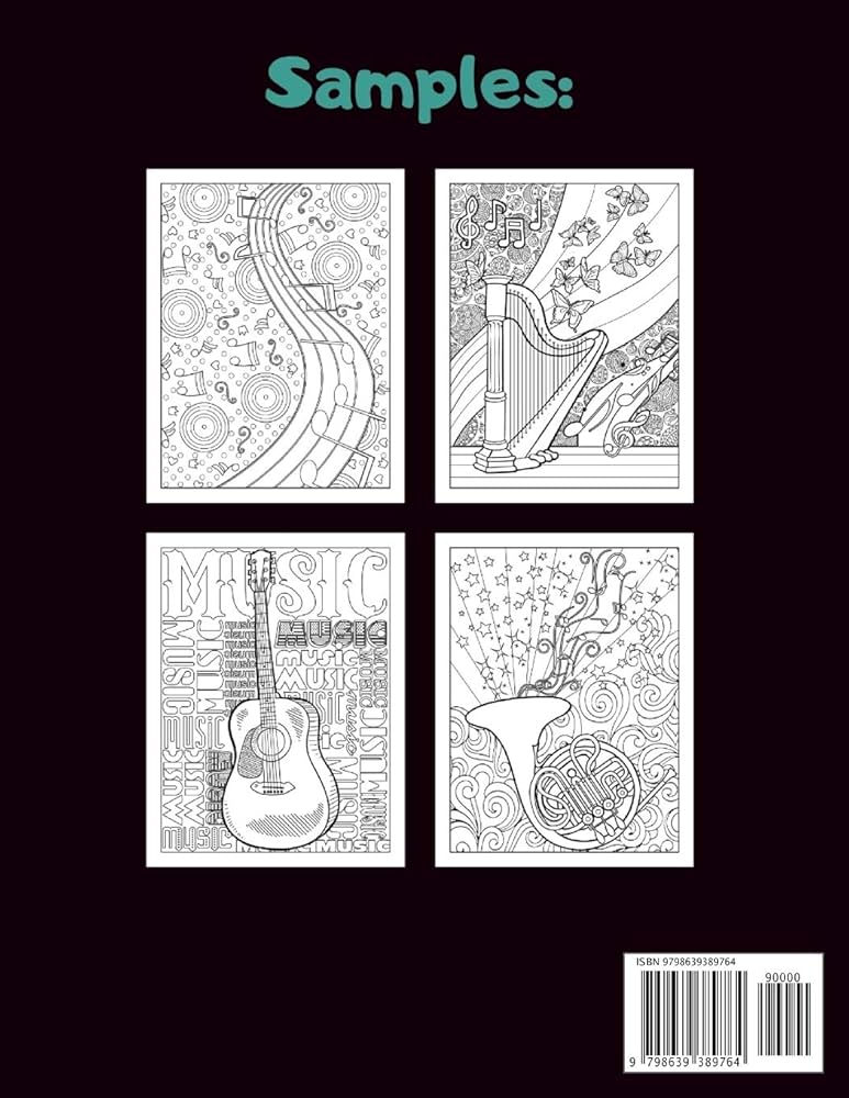 Music adult coloring pages Carnival mardi gras webcam