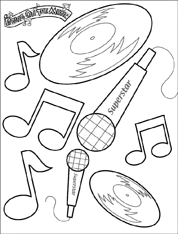 Music adult coloring pages Babe today porn pics