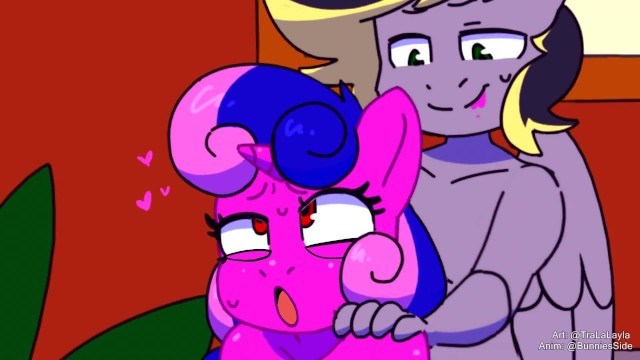 My little pony porn cartoon Lesbian navel kissing