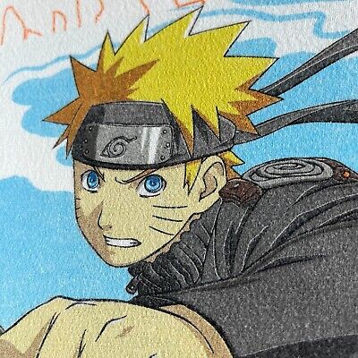 Naruto adult manga Christmas paint by numbers for adults