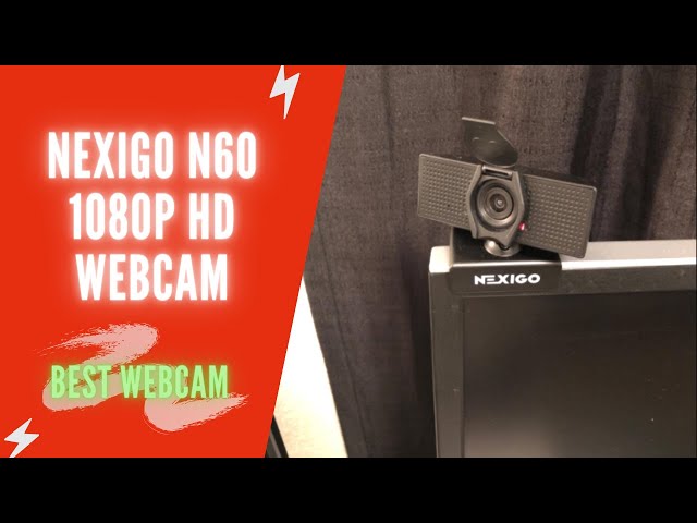 Nexigo n60 1080p webcam Winx club adult costume