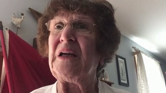 Old lady on webcam 3 milfs