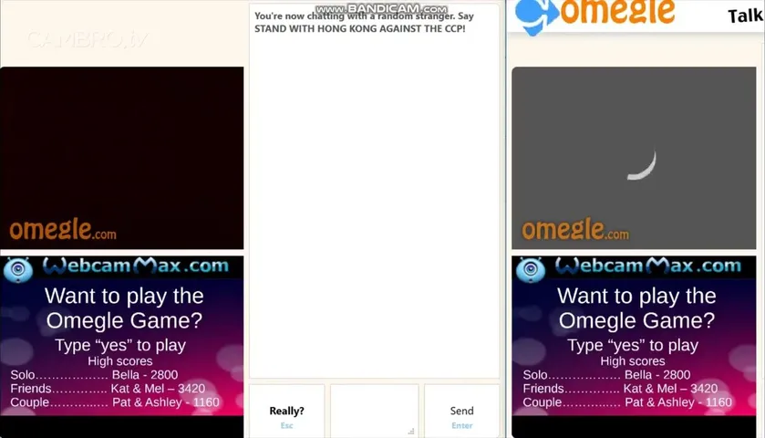 Omegle chat porn Nice butt anal