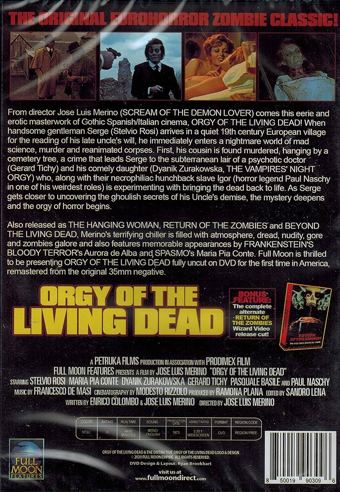 Orgy of the living dead Two guys masturbate together