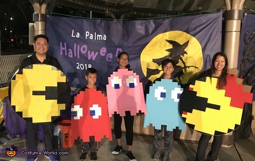 Pacman adult costume Threesome slang