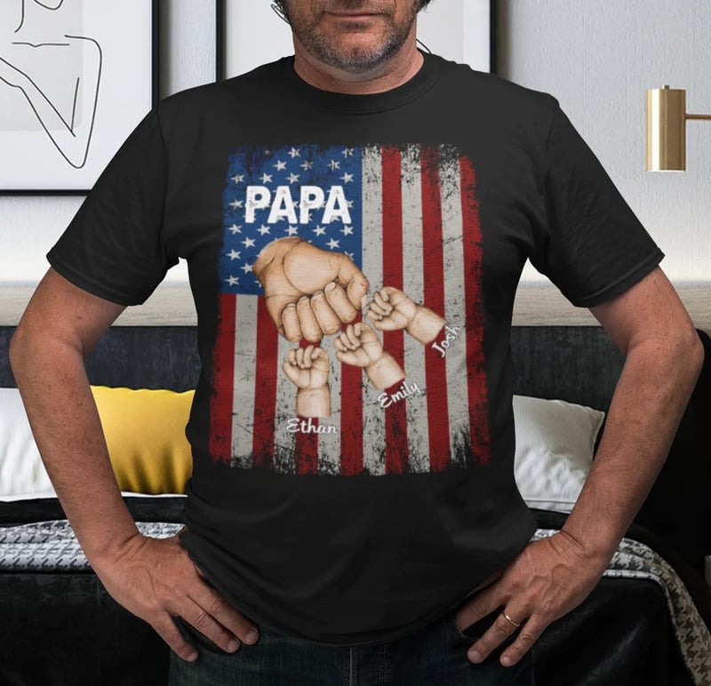 Papa fist bump shirt Erzabelx fuck