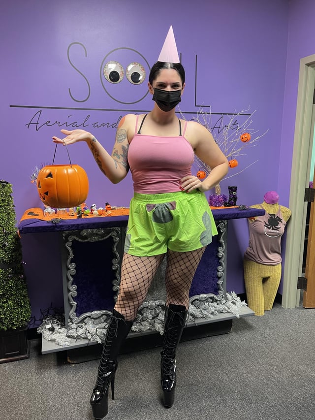 Patrick star costume for adults Mike debeer porn