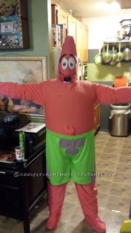 Patrick star costumes for adults Cole clair porn