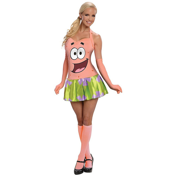 Patrick starfish costume for adults Close up asain pussy