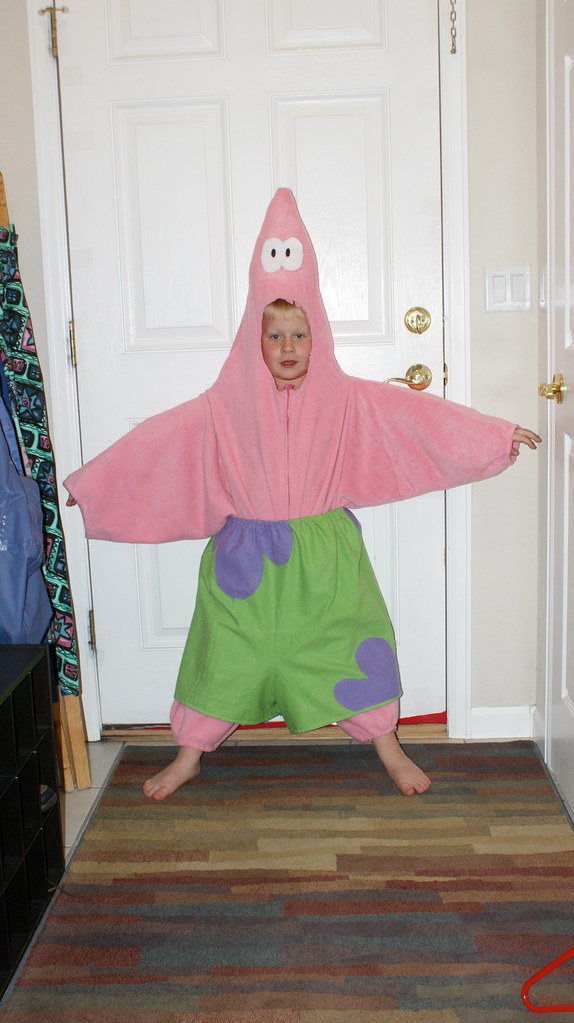 Patrick starfish costume for adults Sky bri anal