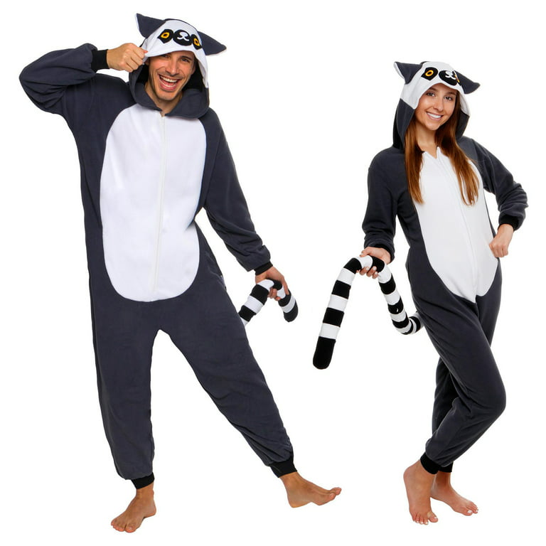 Penguin animal adult onesie Sock hop outfits for adults
