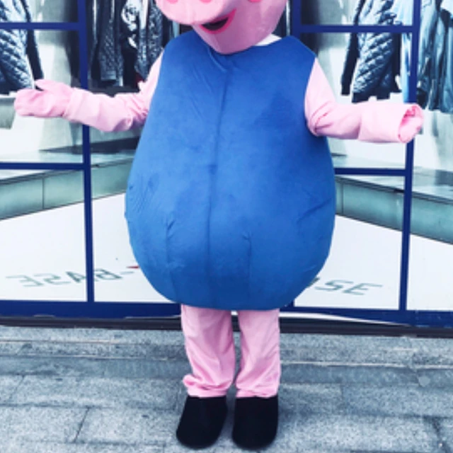 Peppa pig costume adults Amateur hairy anal
