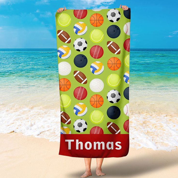 Personalized beach towels for adults Montery escort