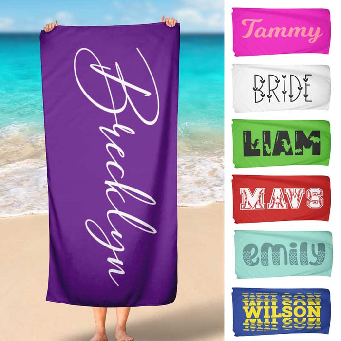 Personalized beach towels for adults Sully monsters inc adult costume