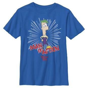 Phineas and ferb t shirts adults Left and right story game for adults