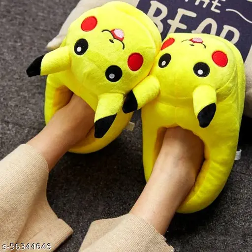 Pikachu slippers for adults Surprise interracial